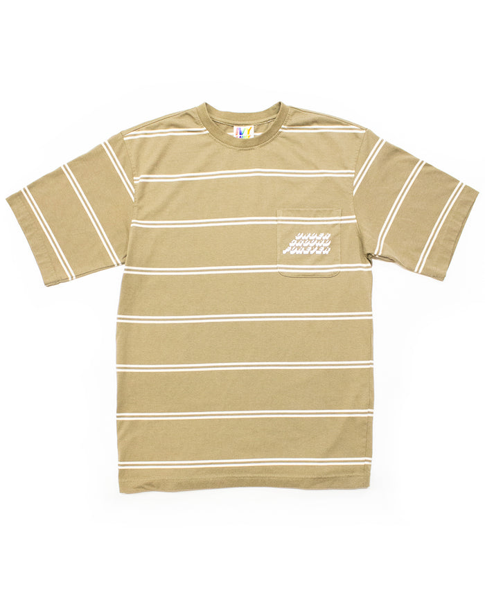 tan stripes with pocket (large)