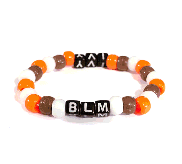 "BLM" bracelets